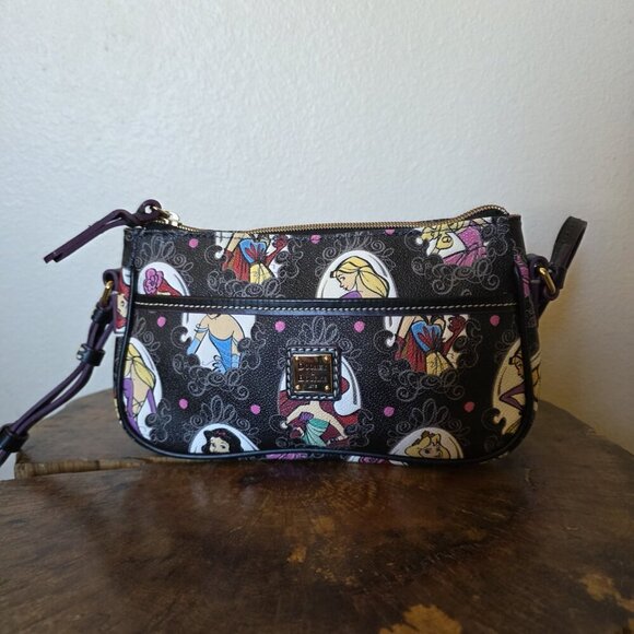 Dooney & Bourke Disney Parks Runaway Princess Crossbody Pouchette Bag Black NWOT - Picture 9 of 16
